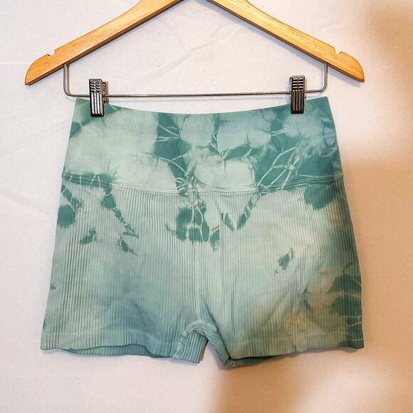 3 FOR $50! 🎁 SPIRITUAL GANGSTER Amor High Waisted Short island Tie Die S… - Picture 2 of 6